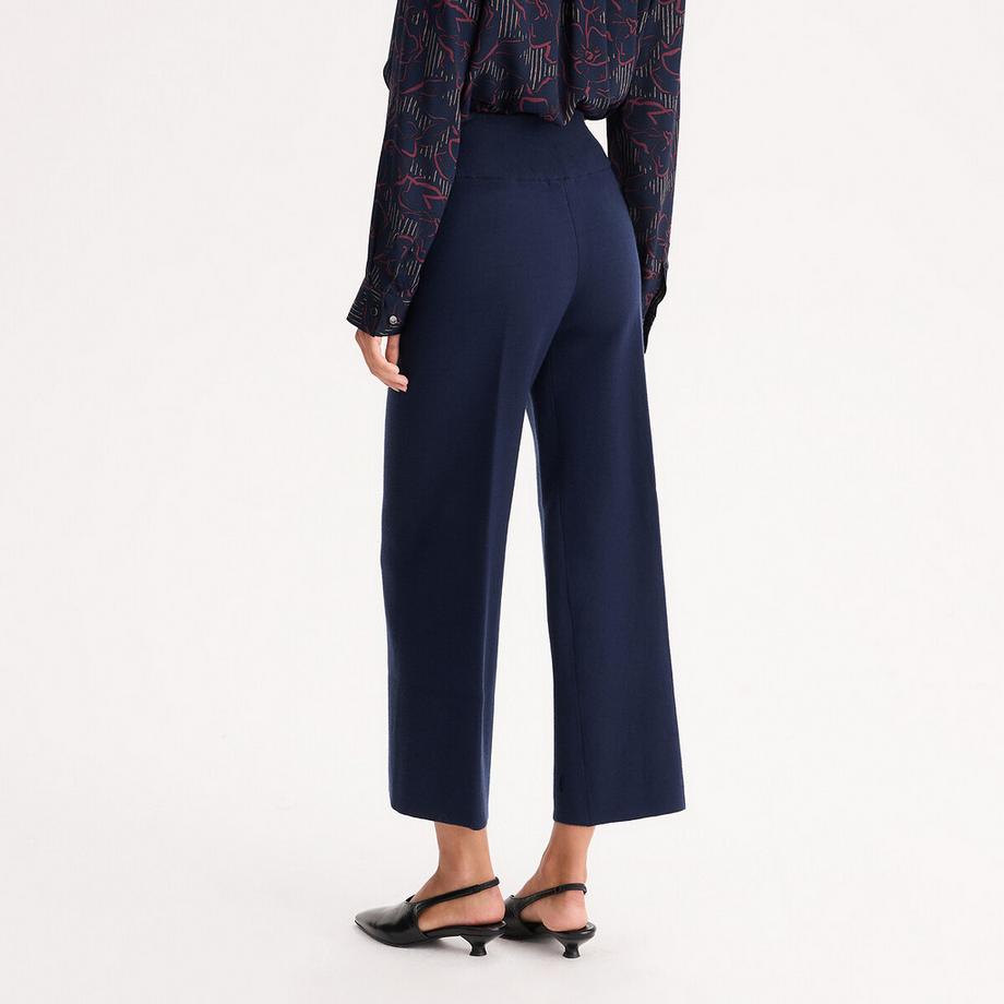 La Redoute Collections Pantalon large tricoté  