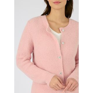 Damart  Cardigan col rond, maille poilue, moelleuse et douce. 