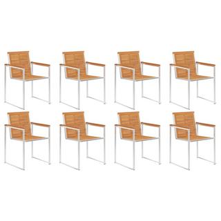 VidaXL Gartenstuhl akazienholz  