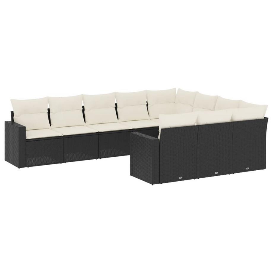 set divano da giardino Polirattan
