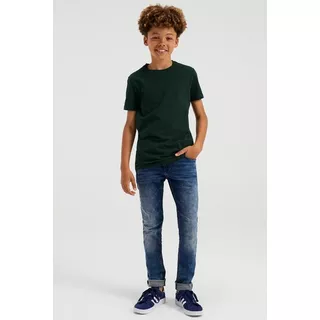 WE Fashion  Jungen-Basic-T-Shirt Mit Rundhalsausschnitt 