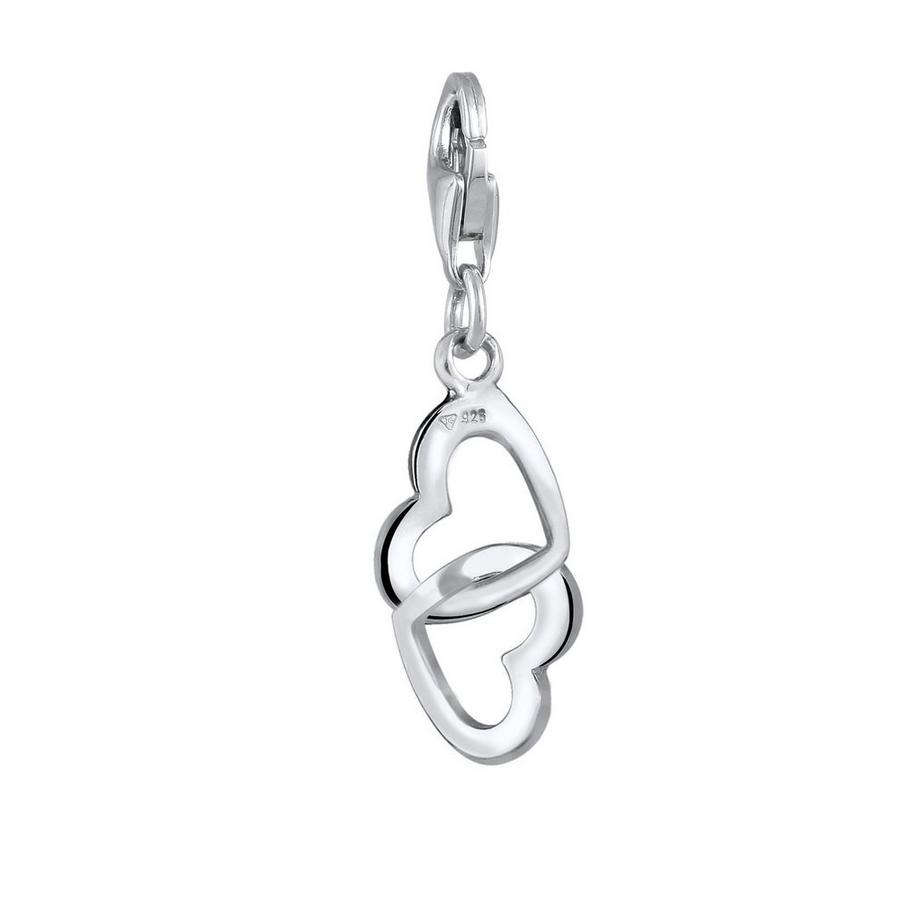 Elli  Charm Doppel-Herzen Verbundenheit 