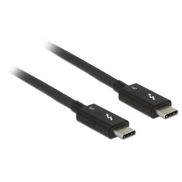 84844 cavo USB 0,5 m USB 3.2 Gen 2 (3.1 Gen 2) USB C Nero