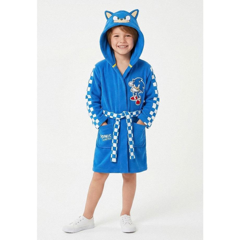 Disney  Peig Cal Fleece à Capuche avec Motif Sonic 
