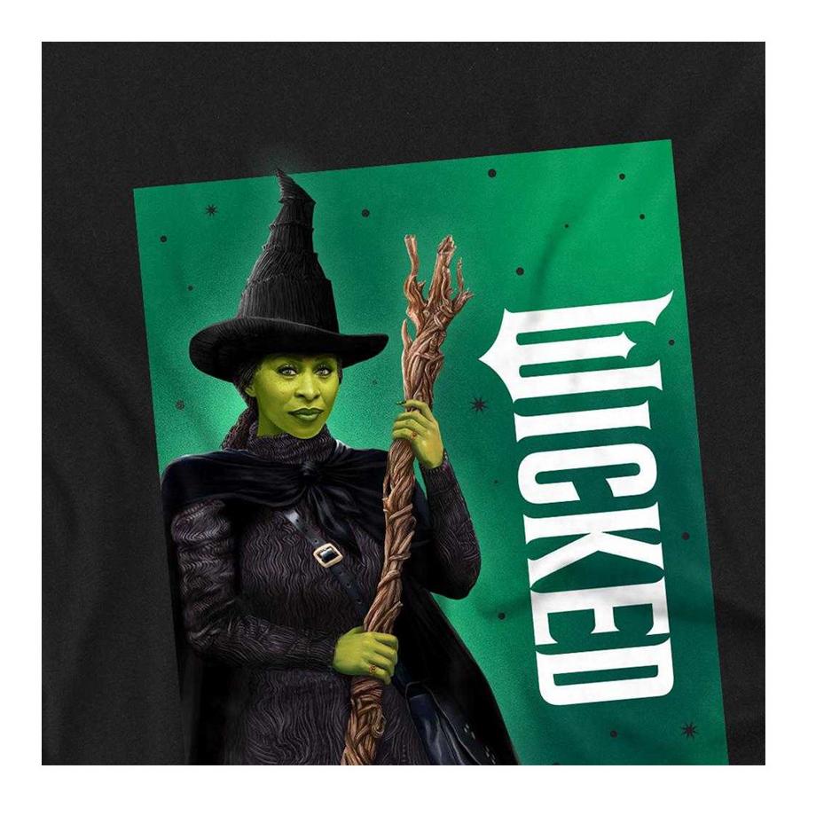 Wicked  Maglietta Elphaba Manico Di Scopa 
