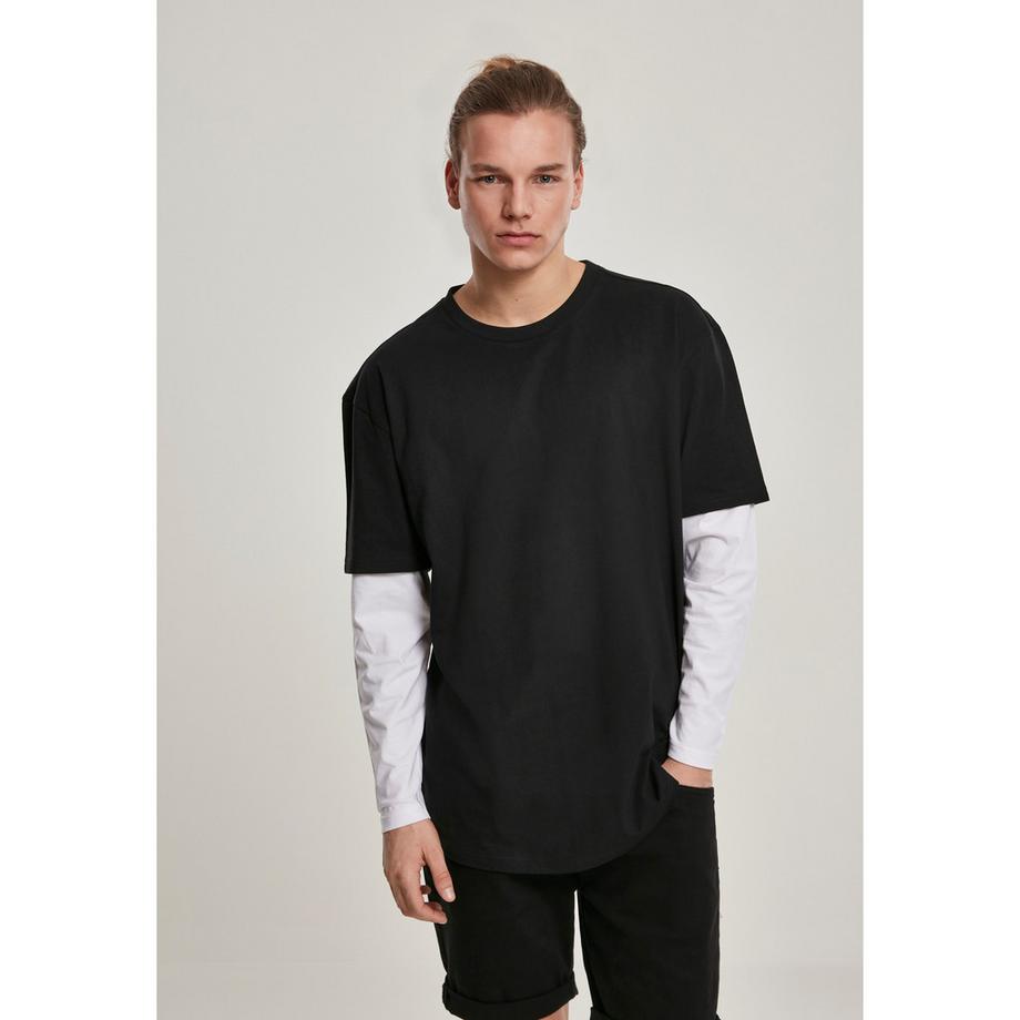 URBAN CLASSICS T-Shirt Oversized Shaped Double Layer  