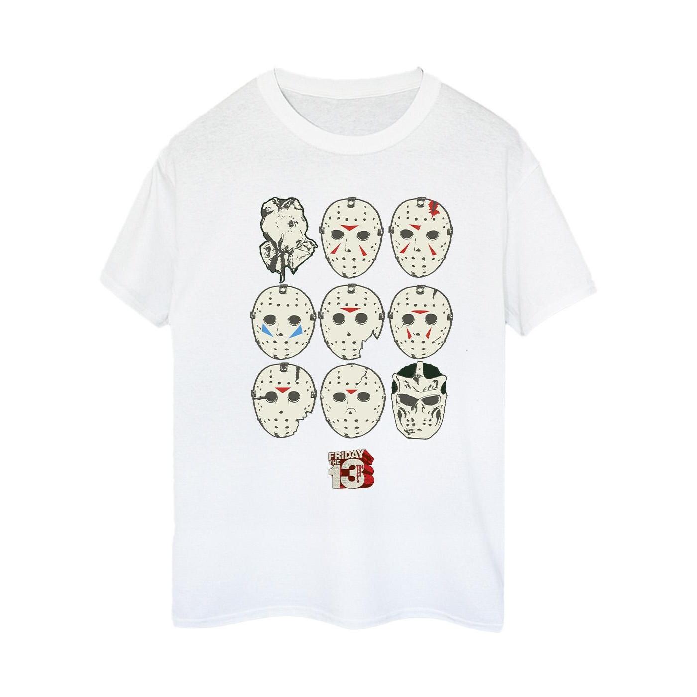 Friday The 13th Jason Masks T-Shirt  