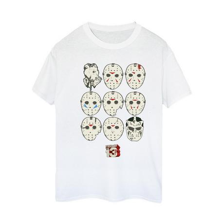 Friday The 13th Jason Masks T-Shirt  
