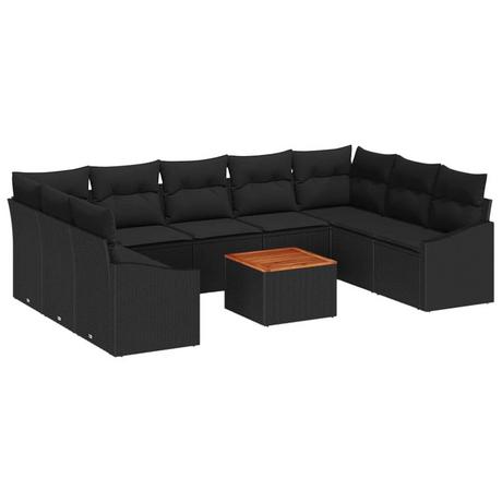 VidaXL Garten sofa poly-rattan  
