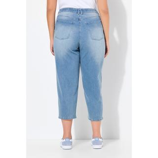 Ulla Popken  Mom jeans con taglio della gamba conico e cintura comfort 