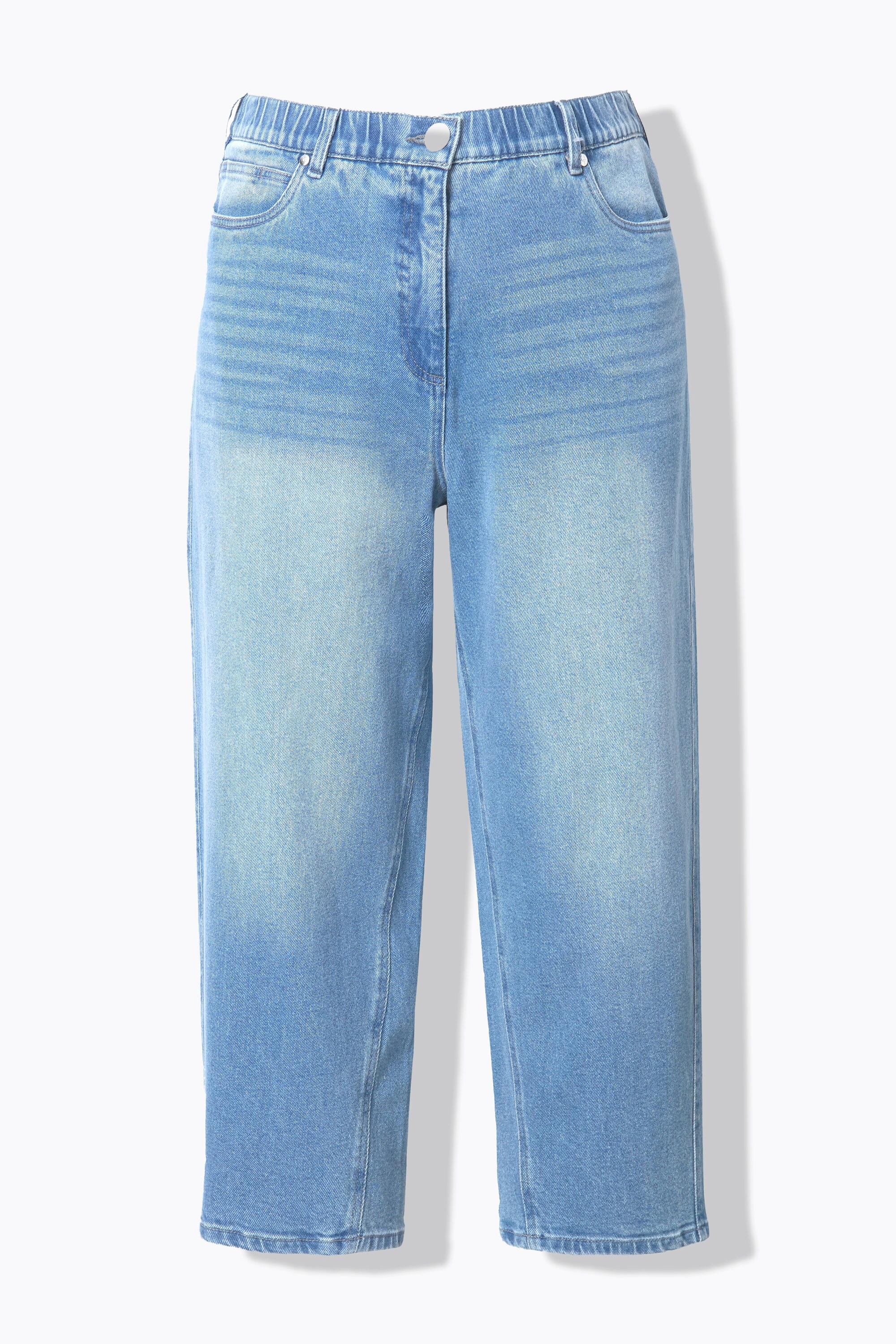 Ulla Popken  Mom jeans con taglio della gamba conico e cintura comfort 