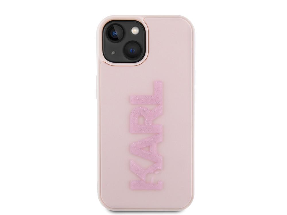 KARL LAGERFELD  Cover iPhone 15 Plus 3D Karl Glitter 