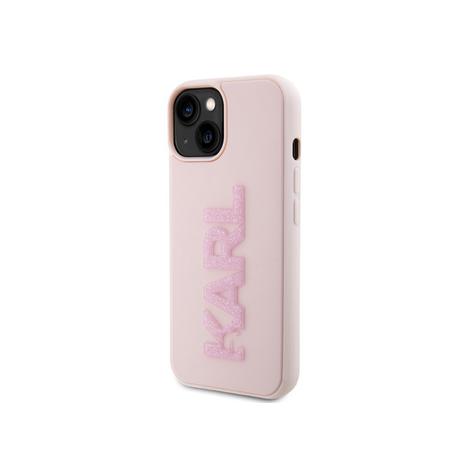 KARL LAGERFELD  Cover iPhone 15 Plus 3D Karl Glitter 