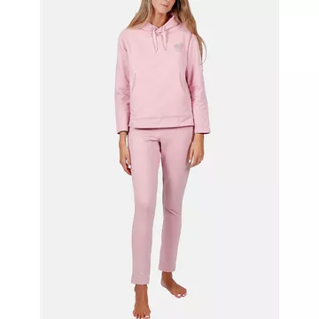 Schlafanzug Innenbekleidung Leggings Sweat Kapuze Minnie Soft Disney
