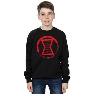 MARVEL  Black Widow Movie Athletic Logo Sweatshirt 