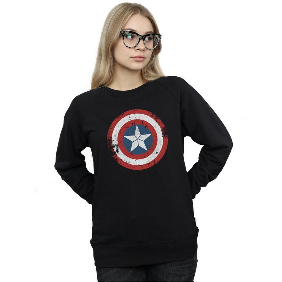 MARVEL Civil War Captain America Shield Sweatshirt  