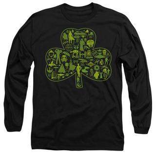 STAR WARS Star Wars St Patricks Day Shamrock T-Shirt Maniche Lunghe  