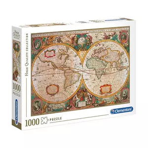 Puzzle Weltkarte Old Map (1000Teile)