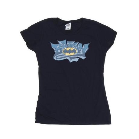 DC COMICS T-shirt con stampa logo Batman  