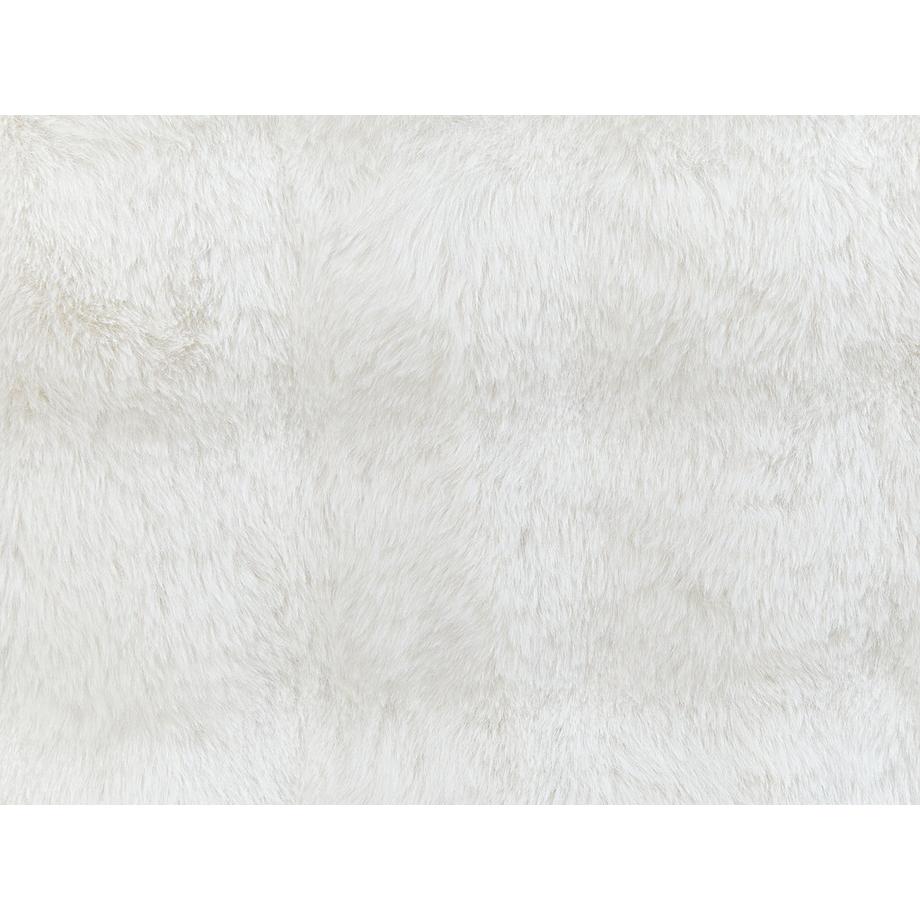 Beliani Salka Coperta Morbida Classica in Pelliccia Sintetica  