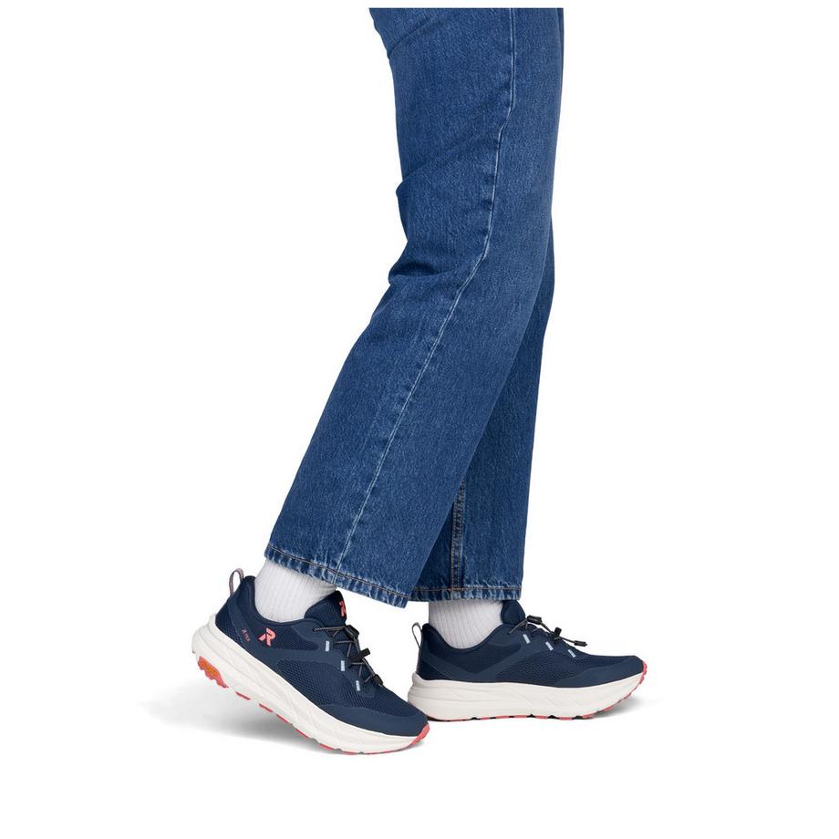 Rieker Basket sportive avec tissu mesh et synthétique  