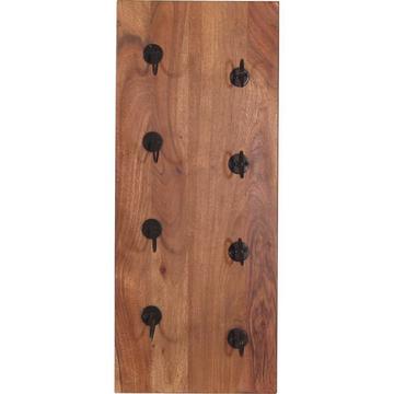 Wand-Weinregal Havanna natur antikschwarz 33x80