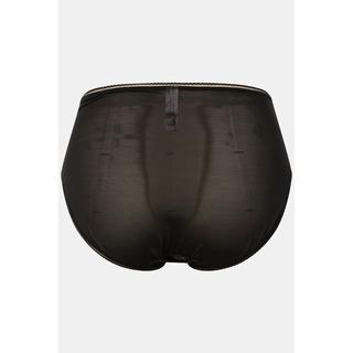 Ulla Popken Culotte midi mesh dentelle florale  