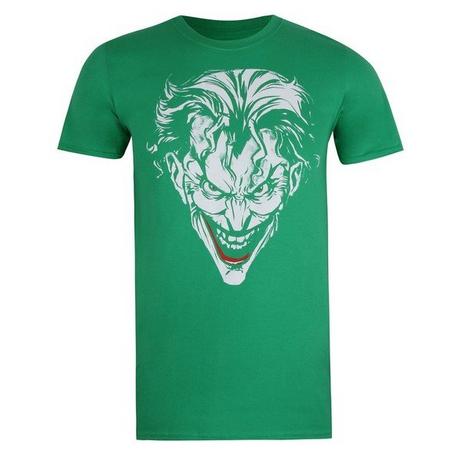 BATMAN The Joker Gesicht Print T-Shirt  