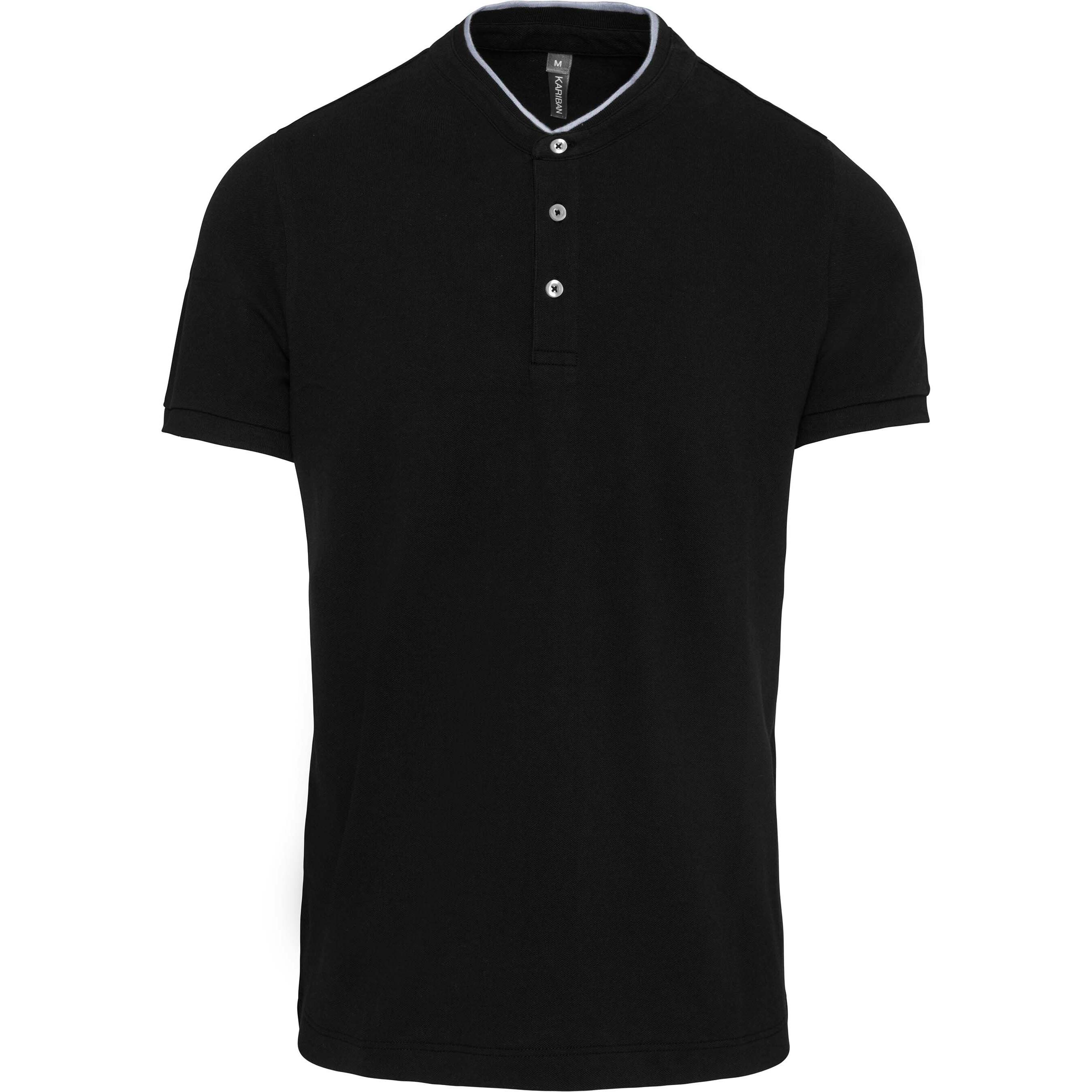 Kariban  polo-hirt col mao 