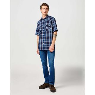 Wrangler Ss Western Camicia a Maniche Corte  