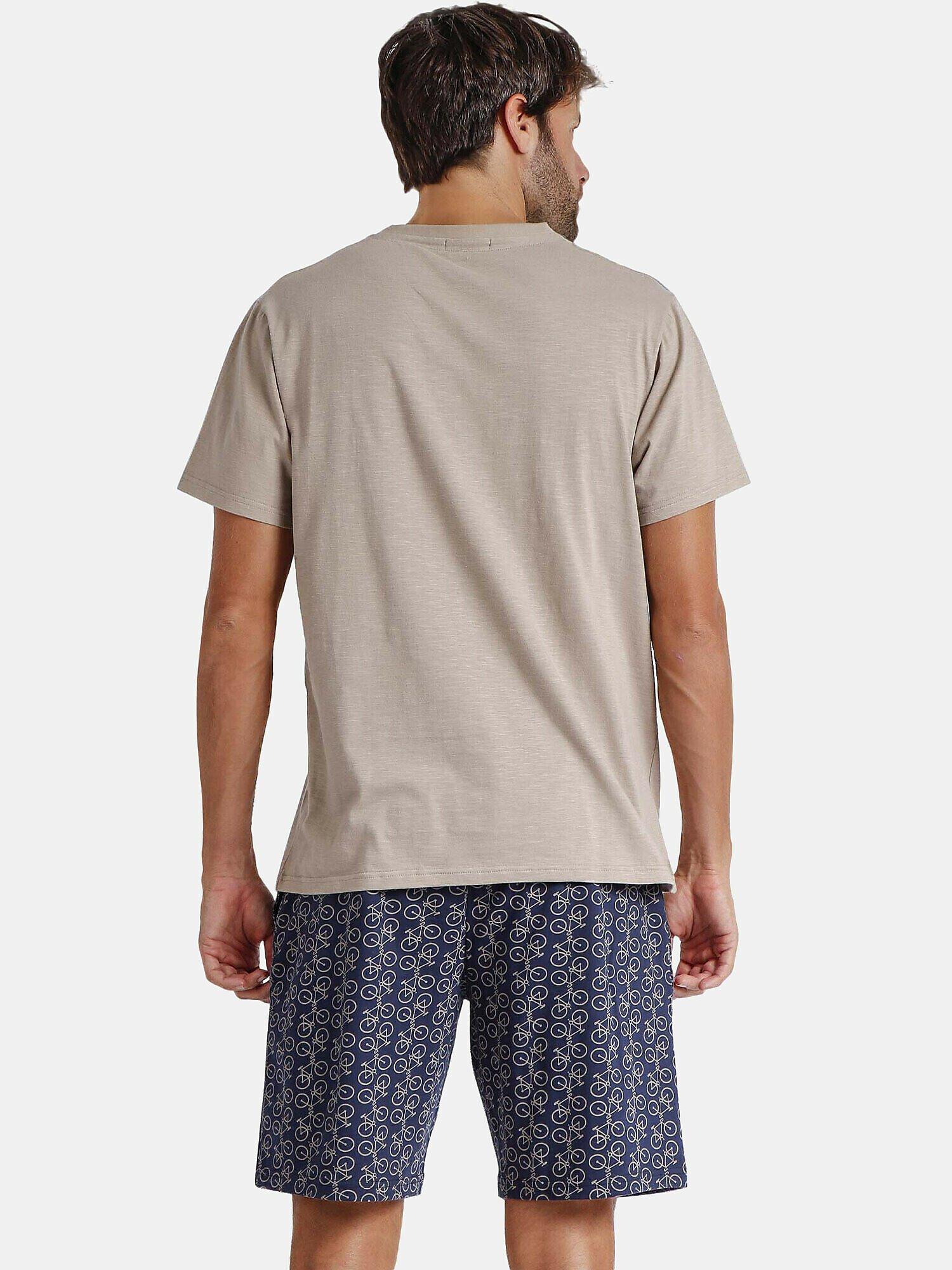 Admas  Pigiama loungewear pantaloncini t-shirt Bikely Antonio Miro 