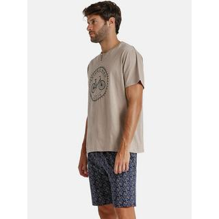 Admas  Pyjama Hausanzug Shorts T-Shirt Bikely Antonio Miro 