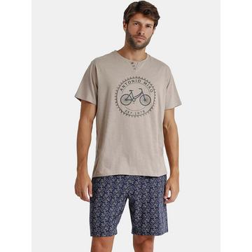 Pyjama Hausanzug Shorts T-Shirt Bikely Antonio Miro