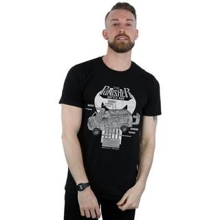 MARVEL The Punisher Battle Van Breakdown T-Shirt  