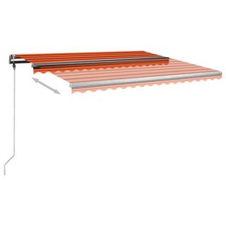 VidaXL Auvent rétractable tissu  