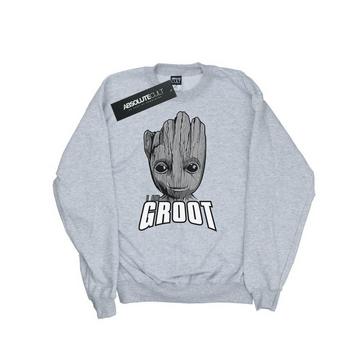 Guardians Of The Galaxy Groot Face Sweatshirt