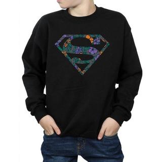 DC COMICS  Sweat SUPERMAN FLORAL LOGO 