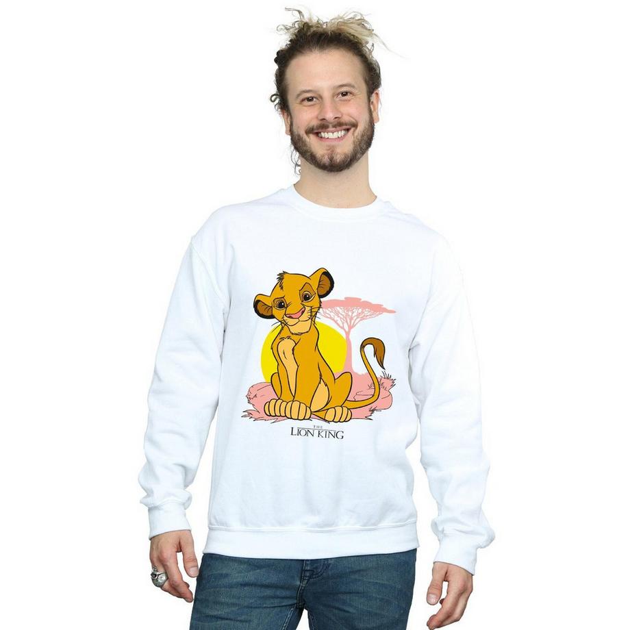 Disney The Lion King Grafikdruck Sweatshirt  
