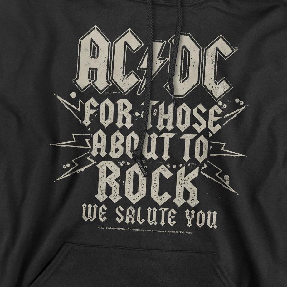AC/DC ACDC Salute Kapuzenpullover  