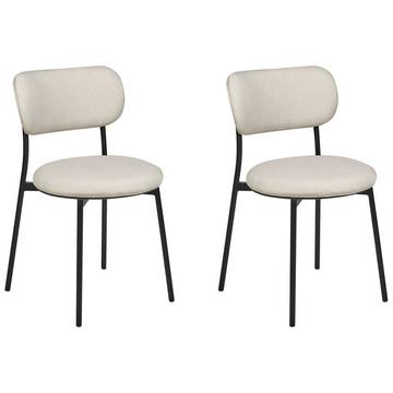 Set mit 2 Stühlen aus Polyester Modern CASEY