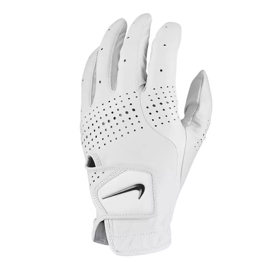 Nike - Golfhandschuh Tour Classic III, Leder, M, Weiss