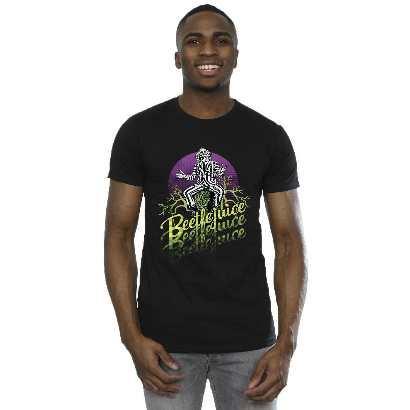 Beetlejuice Grafik Print T-Shirt  