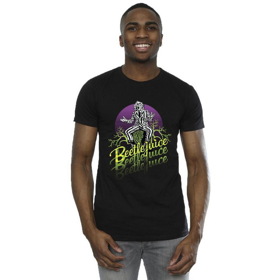 Beetlejuice Grafik Print T-Shirt  