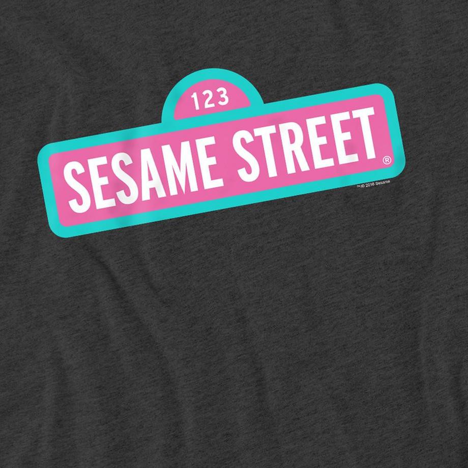 Sesame Street Maglietta Erica con Logo  