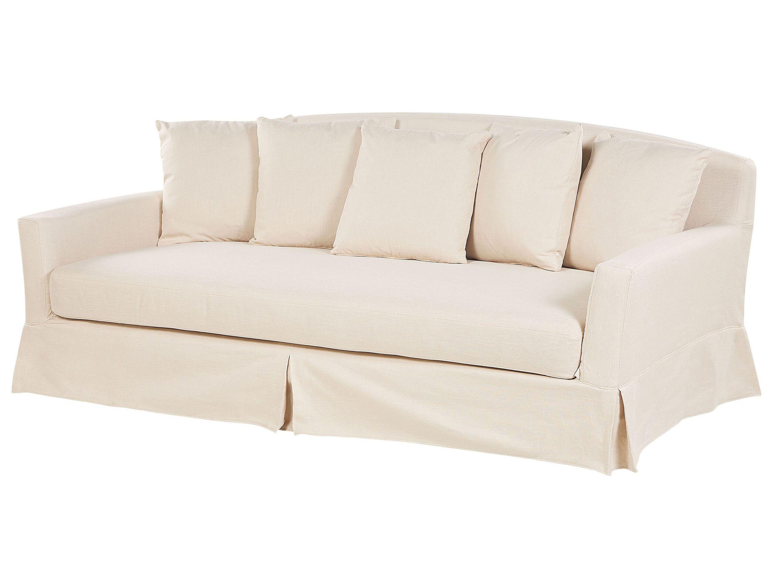 Beliani  Bezug für 3-Sitzer Sofa aus Polyester GILJA 