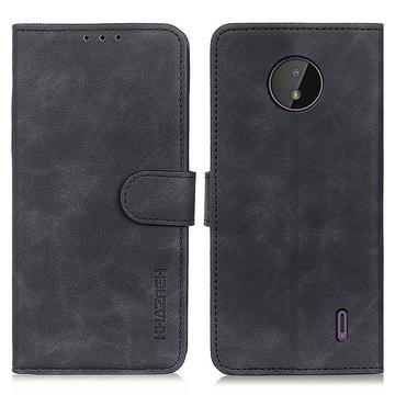 Nokia C20 - Leder Etui Hülle