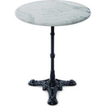 Tavolo bistrot marmo tondo 60x71