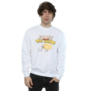 Animaniacs Pinky and The Brain Rundhals-Sweatshirt  