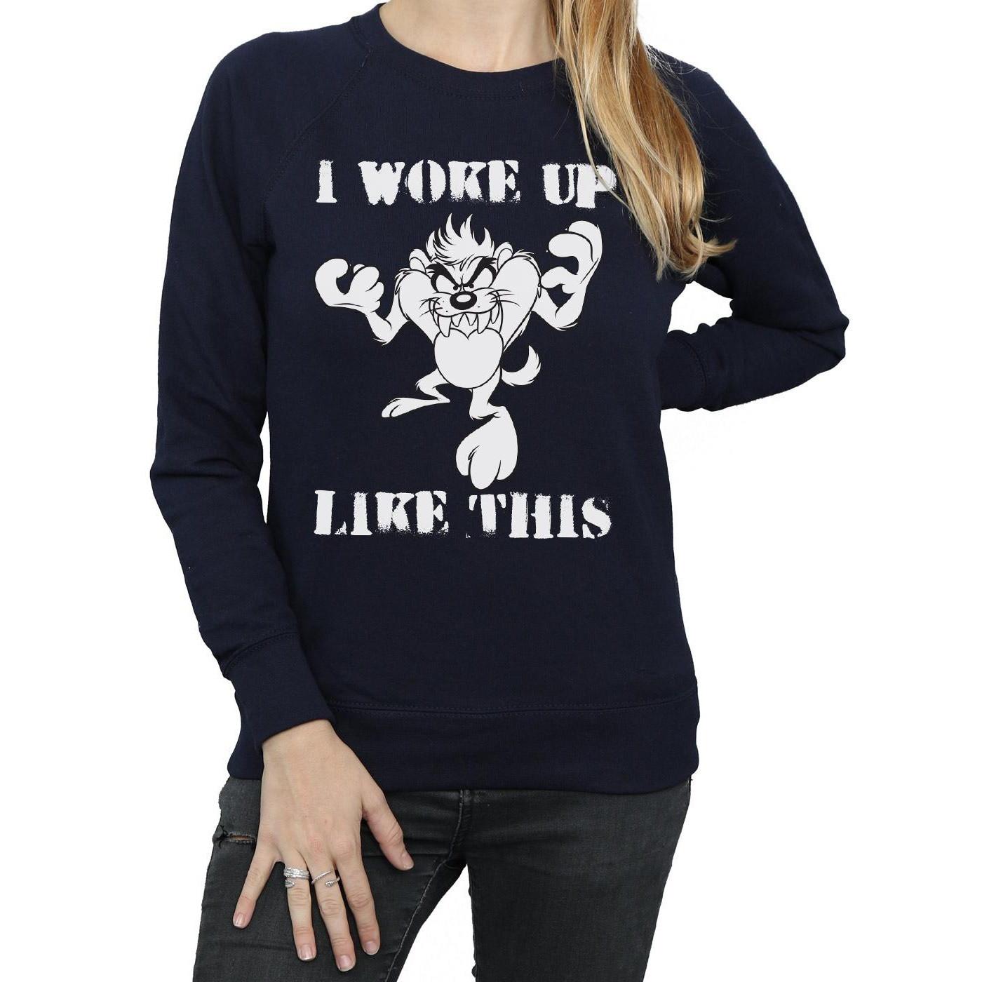 LOONEY TUNES  Taz I Woke Up Like This Sweatshirt 