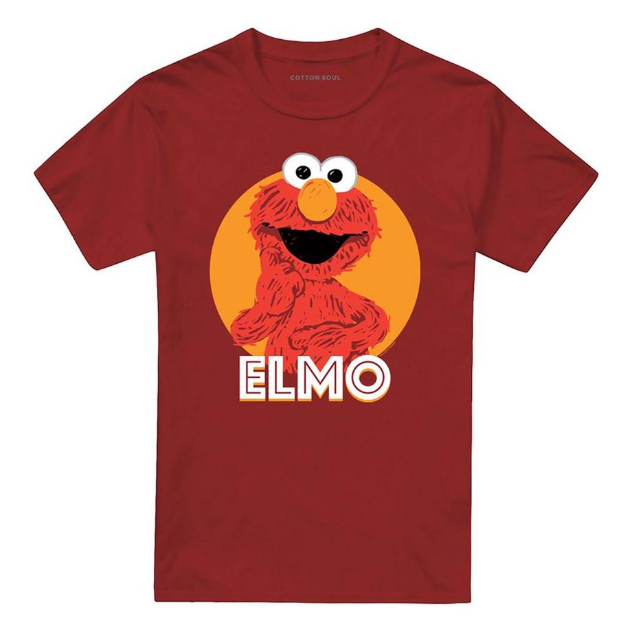 T-ShirtMotif Elmo Motiftyle Griffonnage